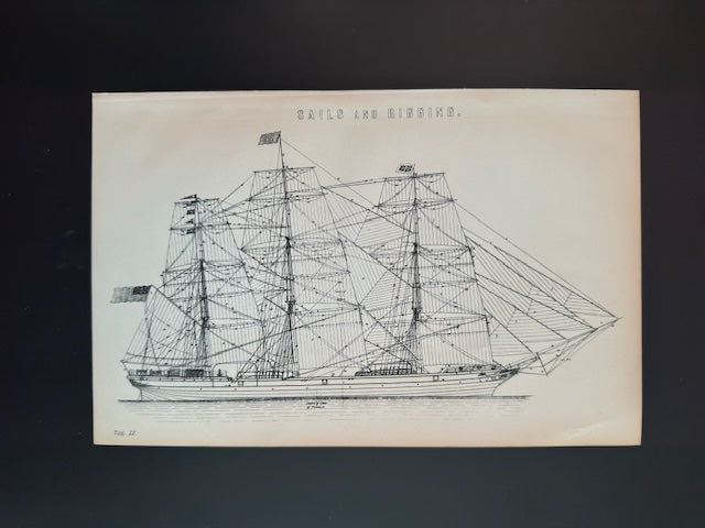 Book Plates - Nautical Illustrations